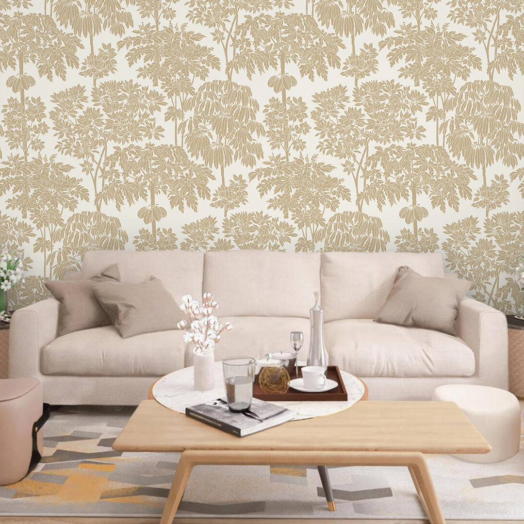 Golden Leaves Motifs