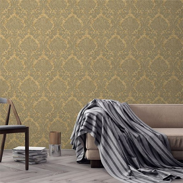 Gold Damask