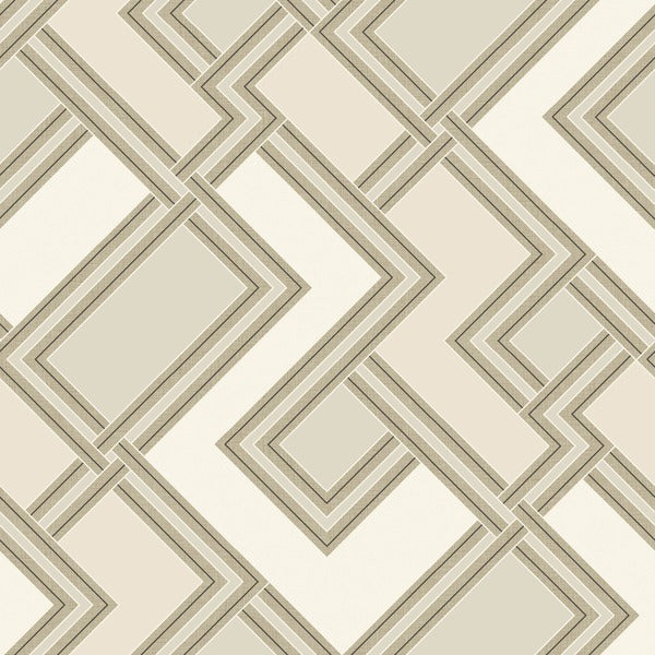 Cross Zig Zag - Beige