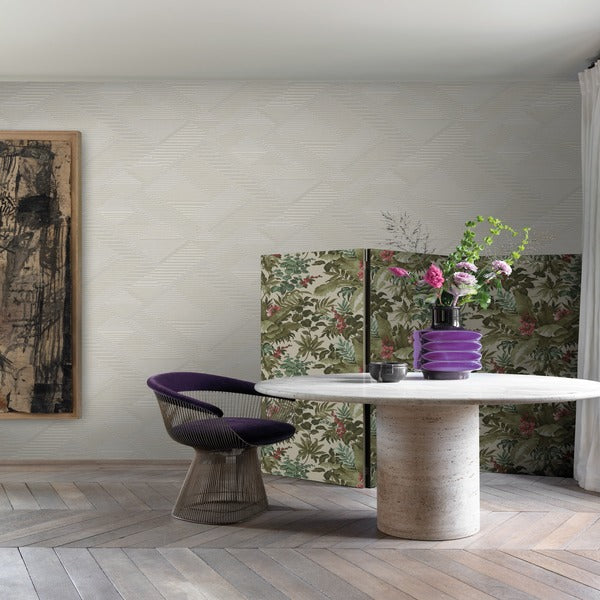 Cubical Stripes - Beige