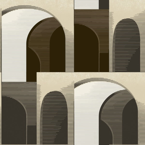 Doorways - Beige Black