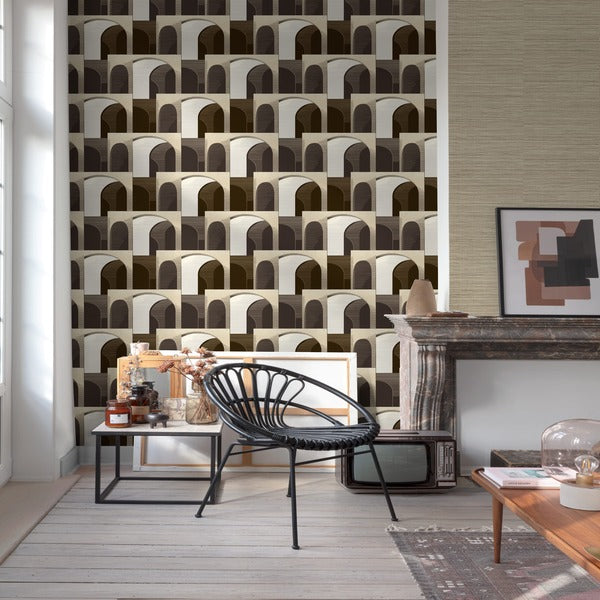 Doorways - Beige Black