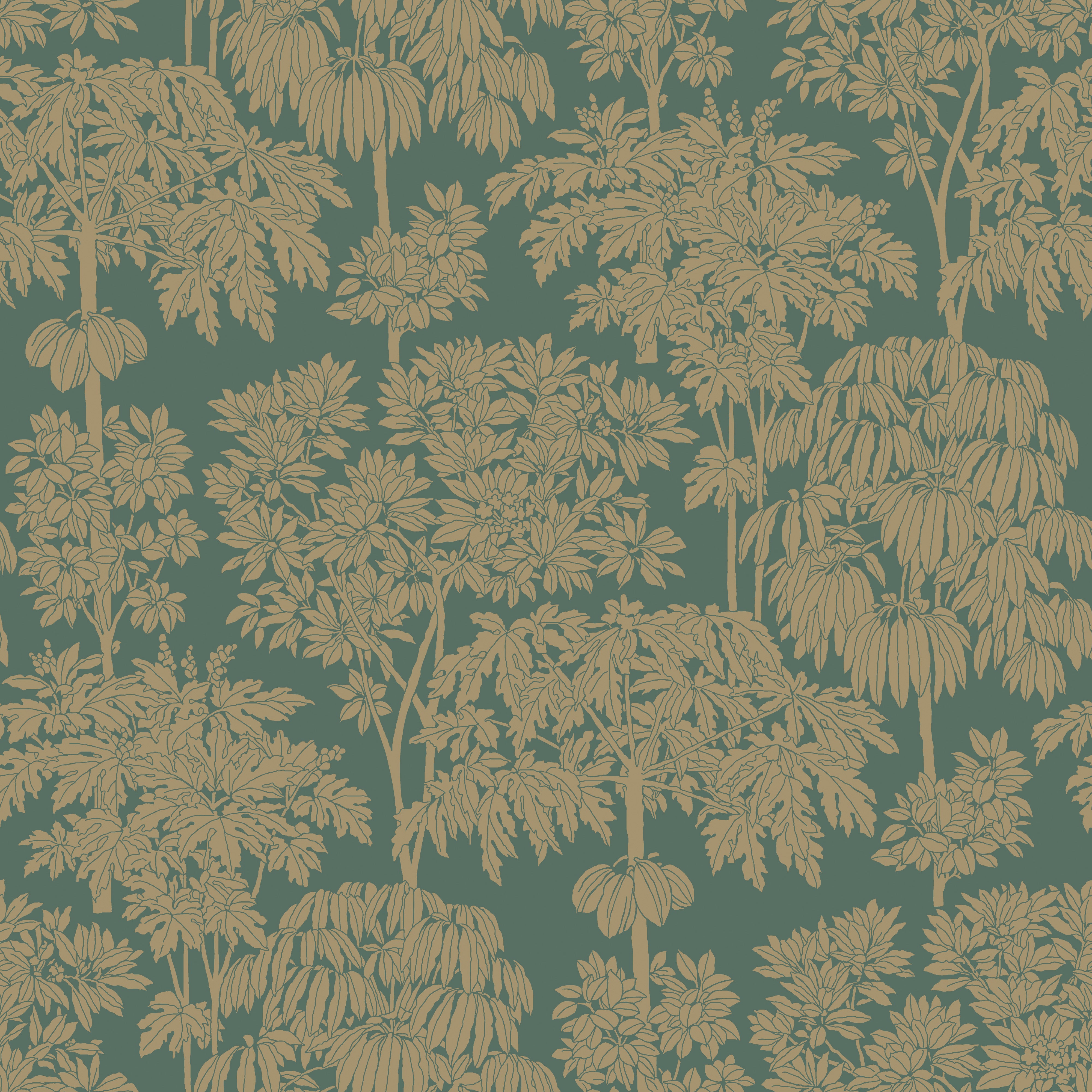Sage Leaves Motifs