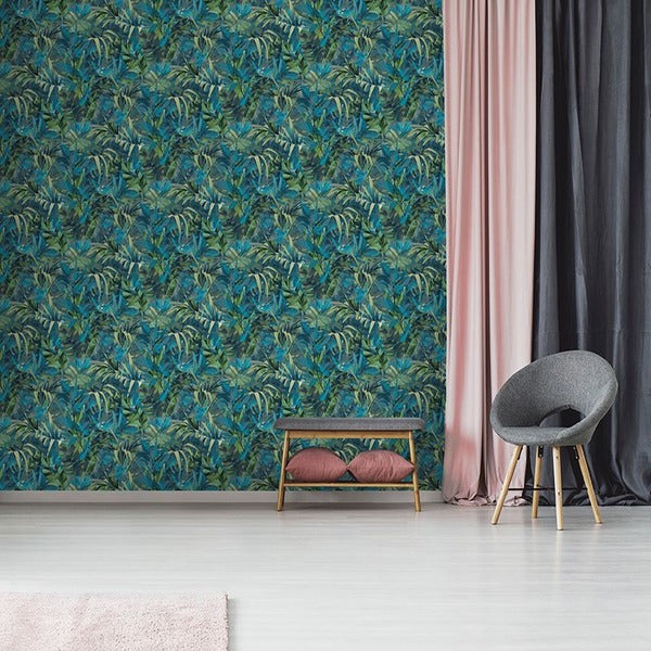 Floral Motifs Blues