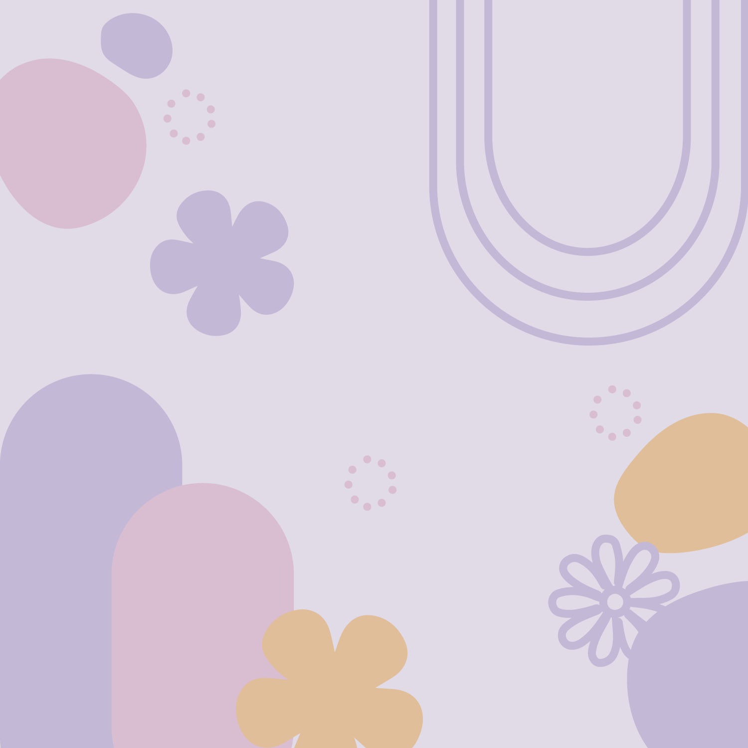 floral arches lavender