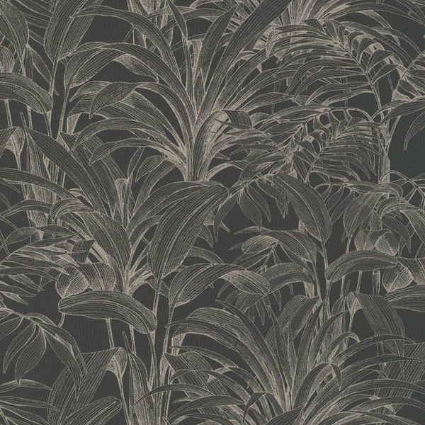 Soothing Leaves - Black